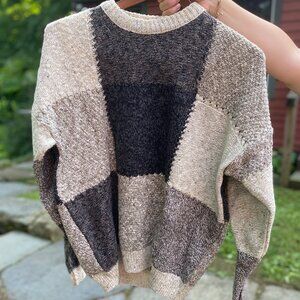 Vintage Old Glory Block Sweater